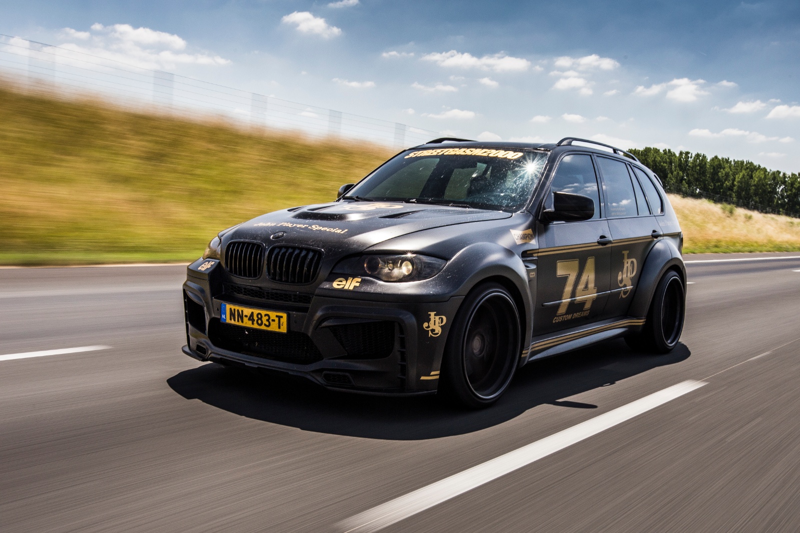 Autobelettering CD Goud
